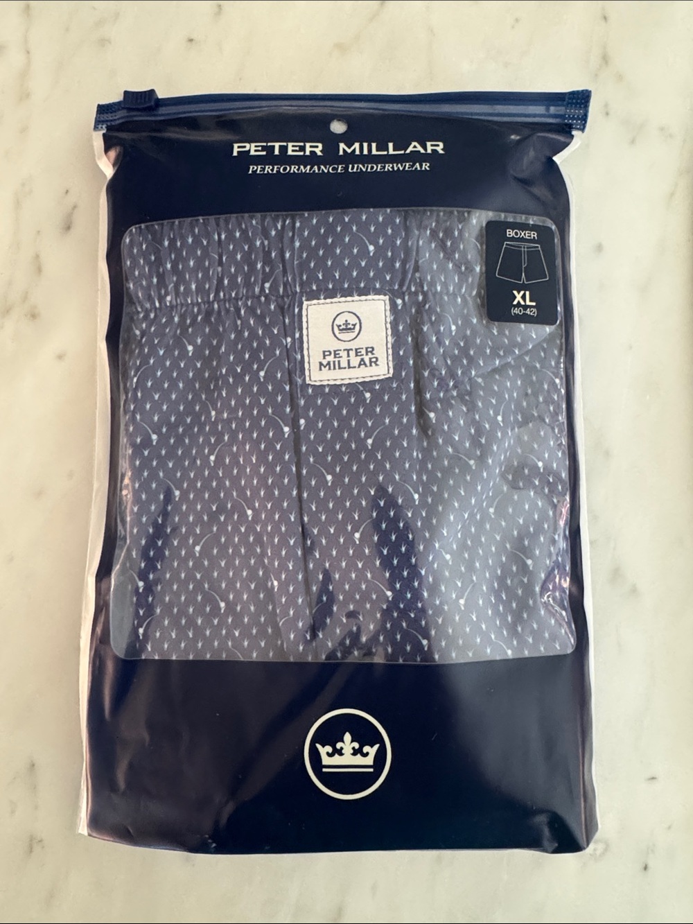 Peter Millar Navy Performance Underwear